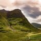 The Three Sisters of Glencoe in the Scottish Highlands, Scotland