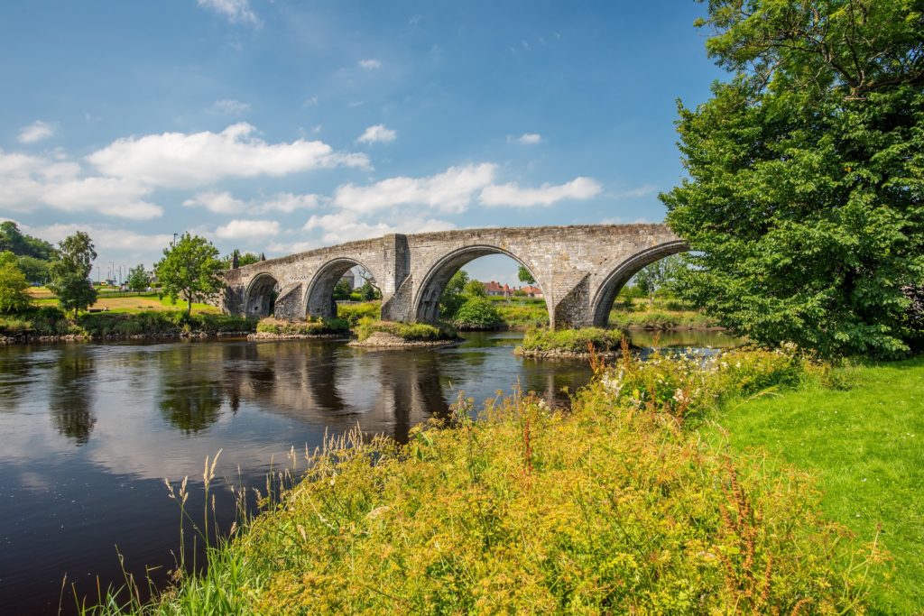 Historic Stirling Bridge on a private Scotland tour