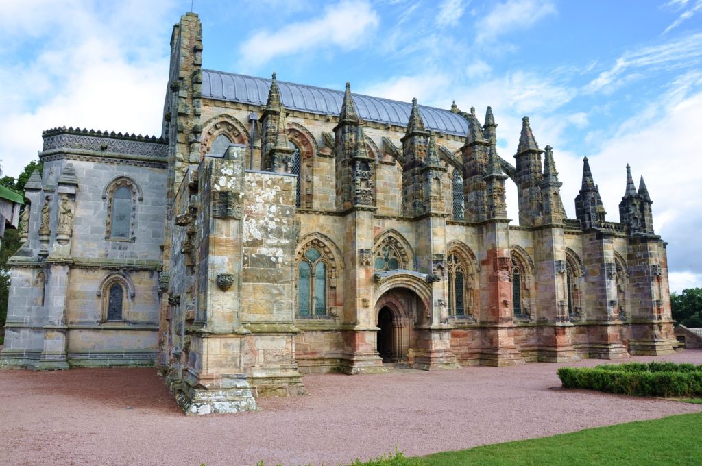 Rosslyn Chapel during a private Edinburgh and Borders tour