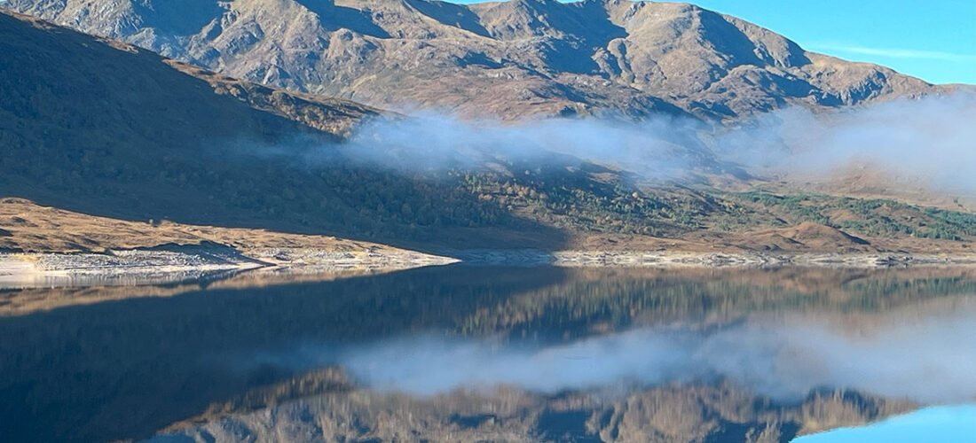 Scottish Highlands from Edinburgh